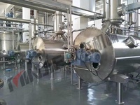 Vapeur électrique 100l jus de canne à sucre chaudière évaporateur machine évaporateur rotatif pour éthanol