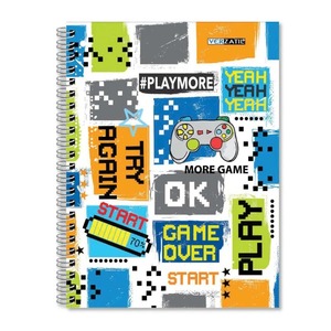 Quaderno a spirale Ecuador - Materiale scolastico 200 fogli a righe larghe, rilegato a spirale per <span class=keywords><strong>università</strong></span> - Product Image 2