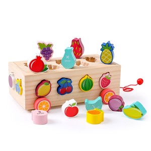 Giocattoli <span class=keywords><strong>Montessori</strong></span> di Alta Qualità, Blocchi di Legno, <span class=keywords><strong>Gioco</strong></span> di Forme e Impilamento, Giocattoli Educativi per Bambini e Bambine - Product Image 2