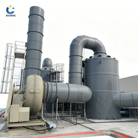 Système de filtration des gaz pour l'élimination des brumes acides et des gaz de chlore, épurateur d'air pour fumées d'acide chlorhydrique