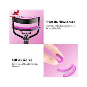 Recourbe-cils FENGFLY, outil de maquillage portable, violet et noir, pour cils, vente en gros, prix bas, pour achats mixtes - Product Image 3