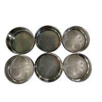 Tamis de laboratoire ultra fin 200 mm SS304 ~ Maille # 100,120,140,170,200 (0,15 mm~0,075 mm) pour l'analyse de la taille des particules