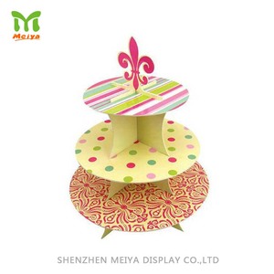 Supporto per Dessert in <span class=keywords><strong>carta</strong></span> per eventi matrimoni feste di compleanni versatili in cartone <span class=keywords><strong>porta</strong></span> Cupcake decorazioni per feste - Product Image 3