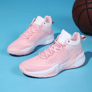 Zapatillas de Baloncesto de Caña Alta, Zapatillas Deportivas de Moda, Transpirables, de Malla, para Correr al Aire Libre, para Entrenamiento de Baloncesto Juvenil - Product Image 3