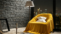 Panneaux muraux en pierre artificielle 3D EAZART, panneaux de fond de luxe, légers, décoration intérieure, panneaux muraux en pierre flexibles