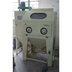 High Quality Manual Sand Blasting Machinery Sandblasting Machine Cabinet For Ceramic Product