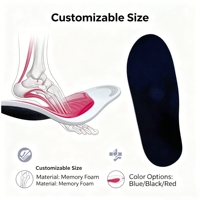 Semelles orthopédiques universelles de base, confort simples, faible coût, vente en gros d'usine, semelles de remplacement pour chaussures