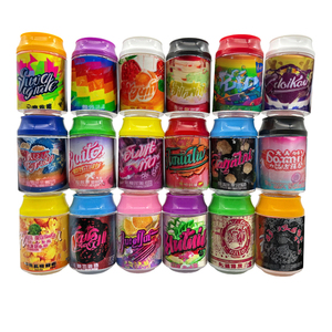 Lata de Plástico Transparente para Bebidas, Personalizada, de Mylar de 3.5g, para Refrescos - Product Image 6