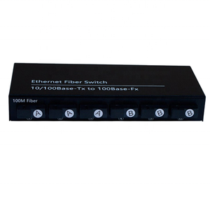Profesyonel Metal medya dönüştürücü yüksek hızlı tek modlu medya dönüştürücü ethernet fiber anahtarı 6sc 2rj45 3AAA 3BBB - Product Image 3