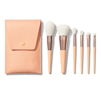 YRX Premium Mini 6 pièces pinceaux de maquillage de voyage coffret cadeau maquillage de voyage outil de mélange doux sans couture pinceaux d'artistes de maquillage