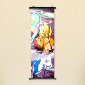 Affiche murale en tissu 70*25cm, 3500 motifs, Anime japonais <span class=keywords><strong>Dragon</strong></span> <span class=keywords><strong>Ball</strong></span> Goku Vegeta, Peintures, Poster mural déroulable - Product Image 5