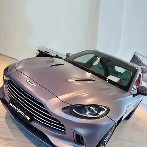 Vinilo para Vehículos Wrapmaster de PVC de Alta Calidad, 1.52*17m, Color Morado DBX Satinado, Película para Envolver Autos con Efecto de Cambio de Color y Anti-Rayones - Product Image 2