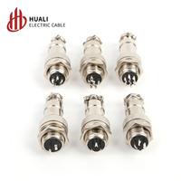 Prise d'aviation GX12, 2, 3, 4, 5 ou 6 broches, autres connecteurs, adaptateur automobile basse intensité RS765 en cuivre pur