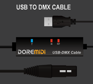 Dispositivo de Protección Magnética con Anillo USB2.0 de Velocidad Completa UTD-10 con Indicador, <span class=keywords><strong>Cable</strong></span> <span class=keywords><strong>USB</strong></span> a <span class=keywords><strong>DMX</strong></span>/RDM, Convertidor de Control de Luz LED <span class=keywords><strong>USB</strong></span>-A/C - Product Image 2