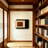 Moderne Minimalistische Stromzählerkasten-Abdeckung Dekorative Malerei, Stromkasten- & Schaltkasten-Verdeckung Wandkunst