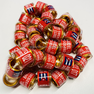 批发高品质Turbit鸽子腿带铝制塑料鸽子赛圈 - Product Image 5