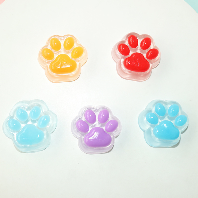 อุ้งเท้าแมวจิ๋ว - สีสุ่ม - บรรจุภัณฑ์ OPP