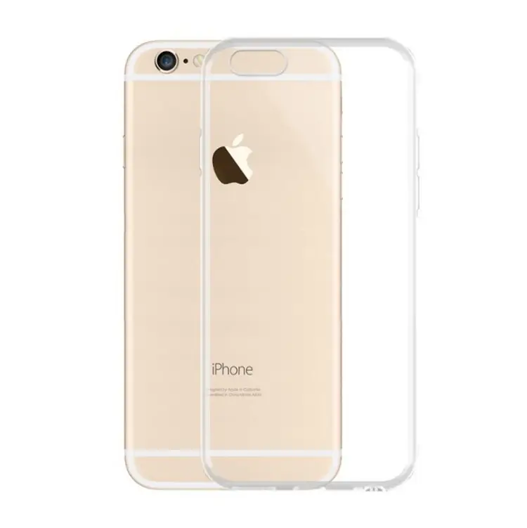 Transparent Soft TPU Cell Phone Protective Case Cover For iphone 6 7 8 X XS