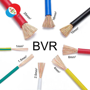 Bvr 450/750V bị mắc kẹt linh hoạt lõi đồng PVC cách điện cáp 1.5-10mm ² - Product Image 2