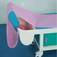Sábana Desechable Azul No Tejida Ecológica Impermeable para Cuidado Médico con Desinfección por Infrarrojos Lejanos Certificada CE