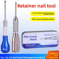 Kit de tournevis pour implants dentaires, plusieurs tailles, tournevis manuel pour implants, pour usage dentaire