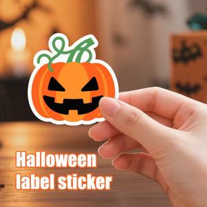 Pegatinas de Vinilo PVC Autoadhesivas, Resistentes al Agua, con Diseño Personalizado para Fiestas y Eventos de Halloween - Product Image 4