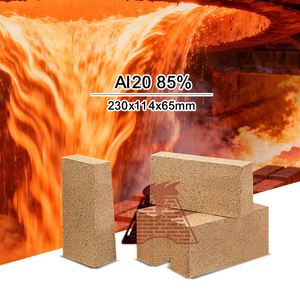 Mattoni refrattari leggeri in argilla refrattaria materiale di spessore personalizzato mattone isolante in argilla antincendio per forni ceramici - Product Image 1