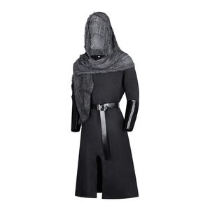 Disfraz de Caballero Templario Medieval con Capa con Capucha para Hombre, Traje para Juego de Rol de Halloween - Product Image 2