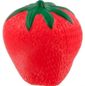 Cadeaux promotionnels avec logo personnalisé Jouet balle anti-stress en forme de fraise en mousse PU balle anti-stress aux fraises - Product Image 2