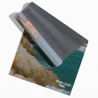 Tapis de yoga et de Pilates en daim et caoutchouc personnalisé, votre design unique disponible, structure double couche en daim de luxe, non toxique, respectueux de l'environnement