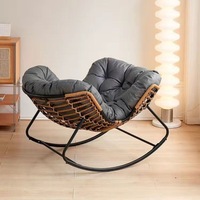 Chaise de loisirs de balcon adulte inclinable paresseux de haute qualité peut s'allonger et dormir à la maison chaise de loisirs de luxe légère