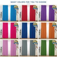 Cortinas opacas de sombreado alto para ventana, tratamiento de ventana superior con anillo, cortinas sólidas para dormitorio familiar, sala de estar, cortinas baratas