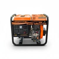Meistverkaufter Tragbarer 3KW Open-Frame-Generator mit Seilzugstart 296cc Effiziente Stromversorgung für Notstromversorgung zu Hause