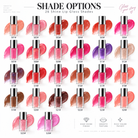 Gloss à lèvres effet miroir nacré RTS 6ml, haute brillance, hydratant, 38 couleurs, faible MOQ 2 pièces, vente en gros, logo personnalisé