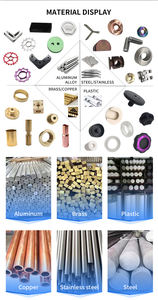 خدمة مخصصة CNC جودة عالية تحول أجزاء الملحقات النموذج المعدني CNC بأكسيد الألومنيوم 5 مركز - Product Image 5