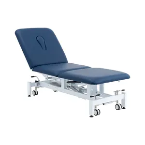 Cama portátil para massagem, mesa com motor para exame de clínica, terapia elétrica, cama para tratamento médico