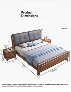 Ofertas <span class=keywords><strong>de</strong></span> Descuento en Camas Modernas <span class=keywords><strong>de</strong></span> <span class=keywords><strong>Madera</strong></span> <span class=keywords><strong>de</strong></span> Lujo <span class=keywords><strong>con</strong></span> <span class=keywords><strong>Respaldo</strong></span> <span class=keywords><strong>de</strong></span> Esponja <span class=keywords><strong>de</strong></span> Alta Densidad Transpirable que Absorbe la Humedad - Product Image 5