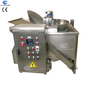 Giá thấp 100 kg/giờ-200 kg/giờ đậu phộng Hazelnut điều hàng loạt nồi chiên kiểu Nhật Nut chiên máy - Product Image 1