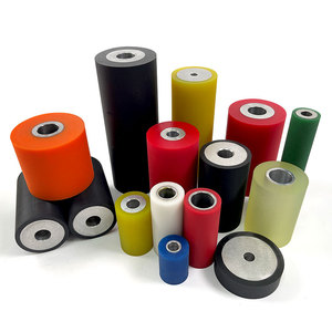 Chất Lượng Cao Tùy Chỉnh Silicone Cao Su Tráng Con Lăn Polyurethane Ổ Đĩa Hướng Dẫn Con Lăn Với Nhà Máy Cắt Dịch Vụ Chế Biến - Product Image 5