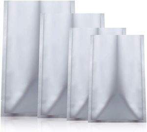 Sacchetti a prova di odore sacchetti personalizzati per sigillare alimenti con sigillo a caldo in <span class=keywords><strong>Mylar</strong></span> sacchetti per imballaggio sottovuoto in alluminio per la conservazione degli alimenti