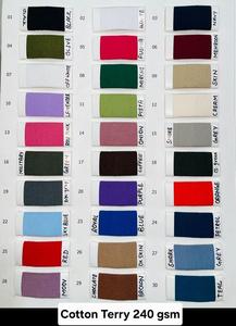 Serviette en tissu éponge 100 % coton 280 GSM, écologique, bio-lavée, sans silicone, sans azo, peignée, respirante, tricotée unie, pour la maison - Product Image 4