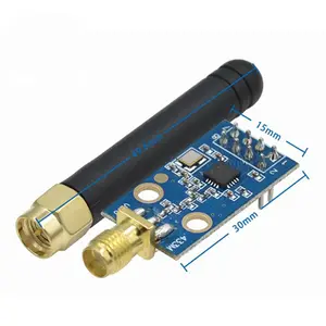 CC1101 Modul mit Antenne GFSK Wireless Transceiver Subghz 433MHZ Datenübertragung Transceiver Erweiterung Klebe-Stick-Antenne