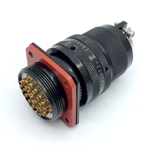 Connecteur d'aviation circulaire Y11X‑2041ZJ, prise à 41 broches, type à souder, résistance aux chocs et aux vibrations élevées, connecteur électrique - Product Image 1