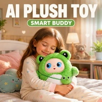 Produit phare : Compagnon de bureau IA Lapin, Robot poupée compagnon émotionnel à dialogue intelligent, Jouet en peluche éducatif et Pendentif