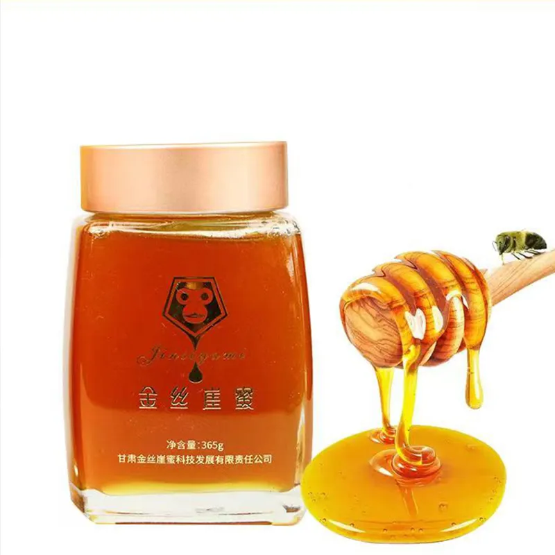 wholesale China Gold silk tooth honey boutique Bee Honey artificial MEL Packing Packaging no added yellow Color Package Country