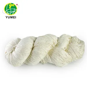 china suppliers natural smooth wholesale silk yarn for weaving bedding set