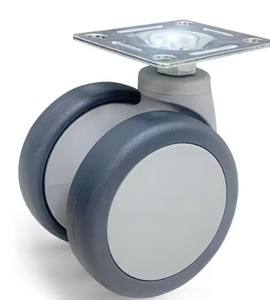 Großhandel 5 Zoll Medical Bed Rollen rad Mehrzweck 250lb Korrosions beständige Lenk rollen Bremse Nylon PU Wohnzimmer - Product Image 4