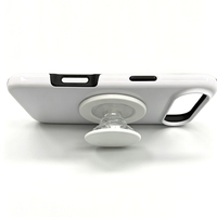 Support de téléphone magnétique pour sublimation, revêtement brillant mat, forme ronde, support de téléphone pour sublimation magnétique 2D 3D