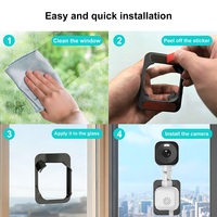 Super populaire 2K HD Dual View Tweerichtingsaudio Smart Window Camera met 2.4G & 5G WIFI