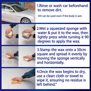 Spray de cire protecteur de revêtement de voiture sans eau pour le lavage et l'après-soin - Product Image 6